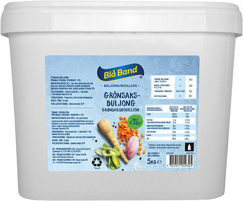 Grönsaksbuljong Blå Band 5 kg