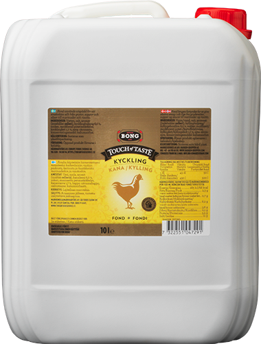 Bong Touch of Taste Kycklingfond 10L
